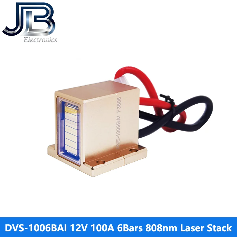

DVS-1006BAI 6Bars 12V 100A 600W 808nm Laser Stack For Hair Removal