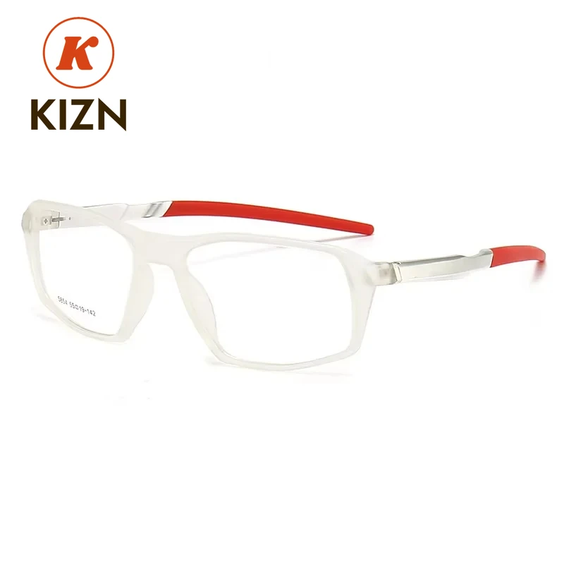 

Очки KIZNSpring Hinge TR90: спортивная оправа из алюминиево-магниевого сплава, гибкие легкие дужки, для мужчин, для зрения, для вождения, с диоптриями