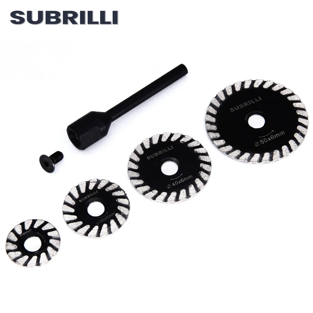SUBRILLI 25/30/40/50mm Diamond Saw Blade Mini Cutting Disc For Stone Concrete Glass Diamond Carving Grinding Wheel Circular Blad - view 6