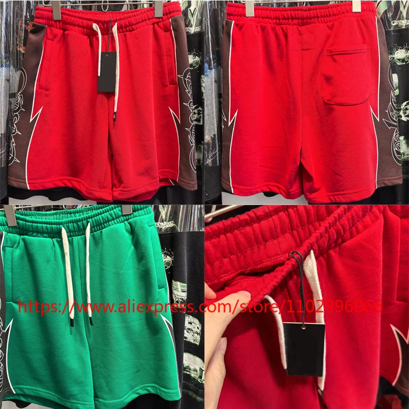 

Real Photo Fashion GOD High Street SPEED Shorts Men's High Quality Streetwear Elastic Waist Drawstring Casual Sports Pants