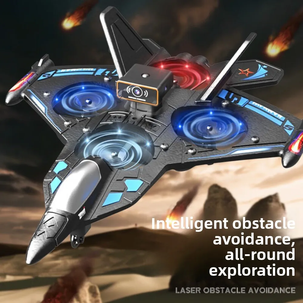 

New Foam Remote Control Plane with Light Anti-collision RC Planes Cool Light 2.4G Radio-controlled Airplane