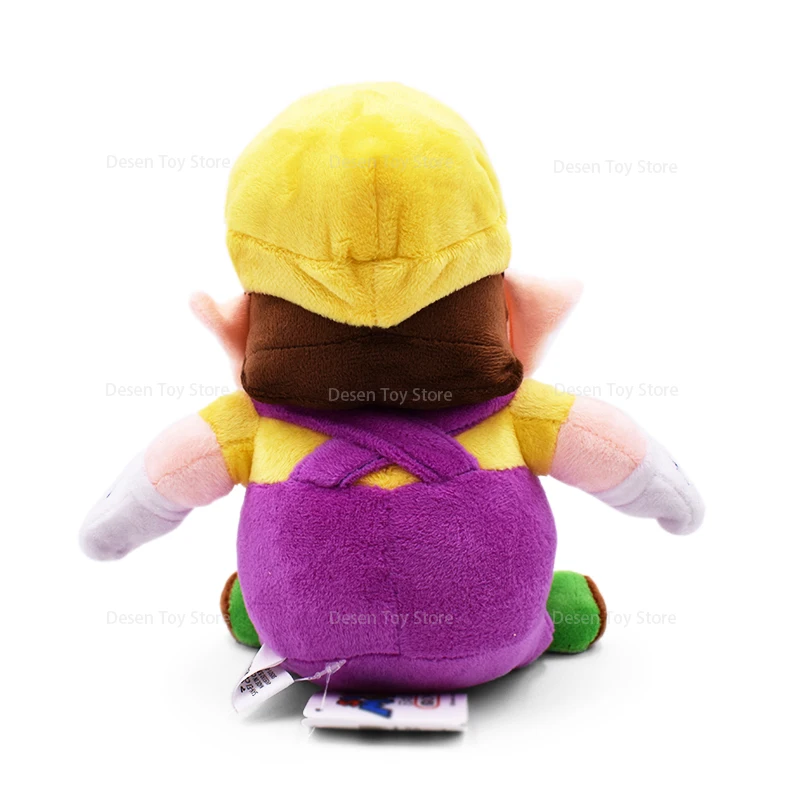 2 Styles Anime Mario Plush Waluigi Wario Purple Stuffed Toys Anime Doll Plushie Best Gifts for Children Kids Birthday Gifts