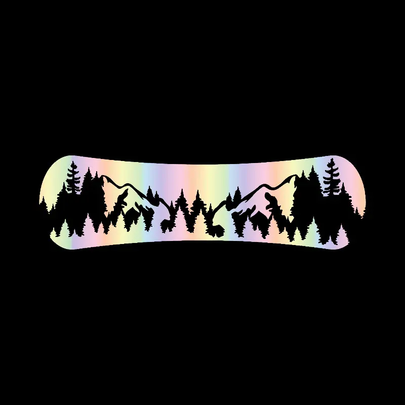 Snowboard For Car Sticker Computer Laptop Stickers Accessories Decorations Bumper Window Die Cutting Vinyl PVC Decals