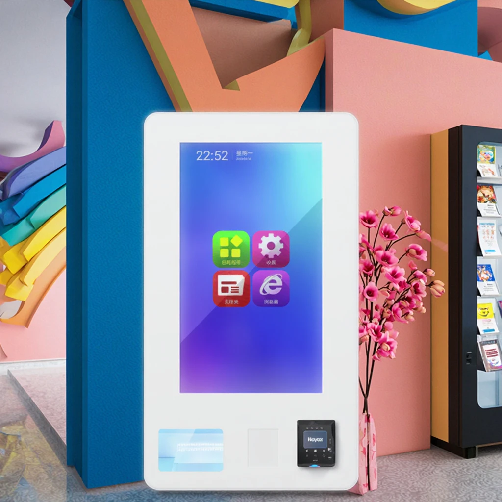Mini Wall Mounted Vending Machine with 32 Inch Full Screen for Small Products with Banknote