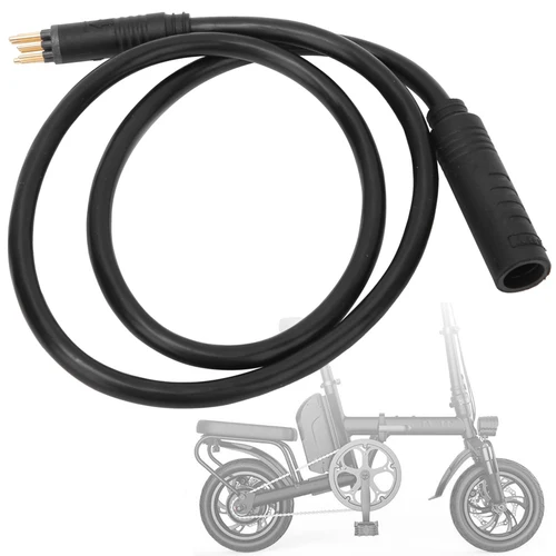 Cable de extensión de Motor de bicicleta eléctrica, accesorio de rueda de 9 pines para bicicleta eléctrica, Cable hembra a macho