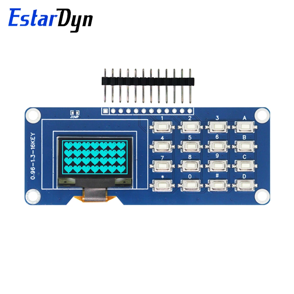 Variant: 0.96-16 key-Blue
