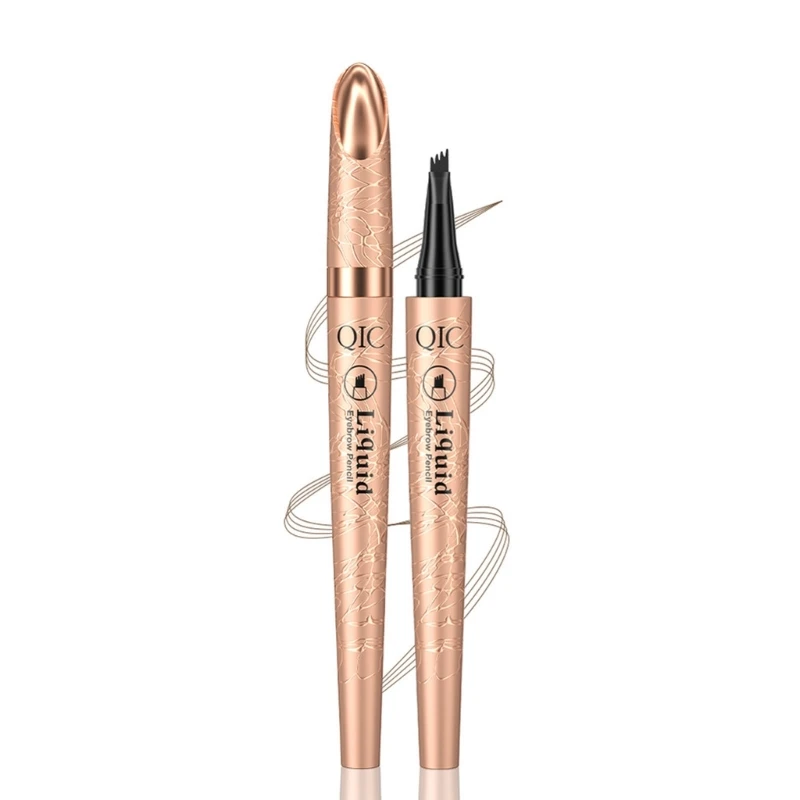 QIC Eyebrow Pencil Lift & Snatch Eyebrow Microblading Pen Eye Makeup Eyebrow Pen Micro 4 Point Brow Pen Natural Eyebrow Hair