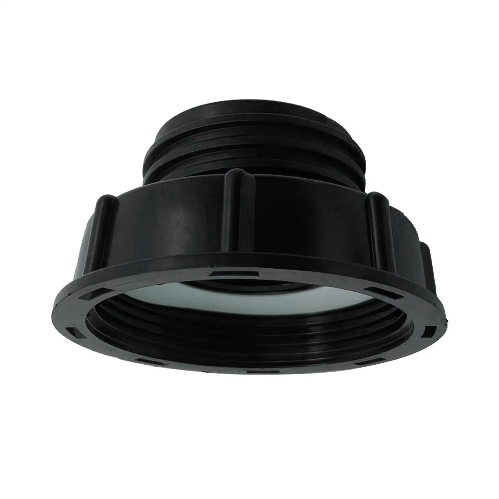 Black Plastic IBC Tank Adaptor Water Tank Connector for General Tons of Barrels Industrial Application