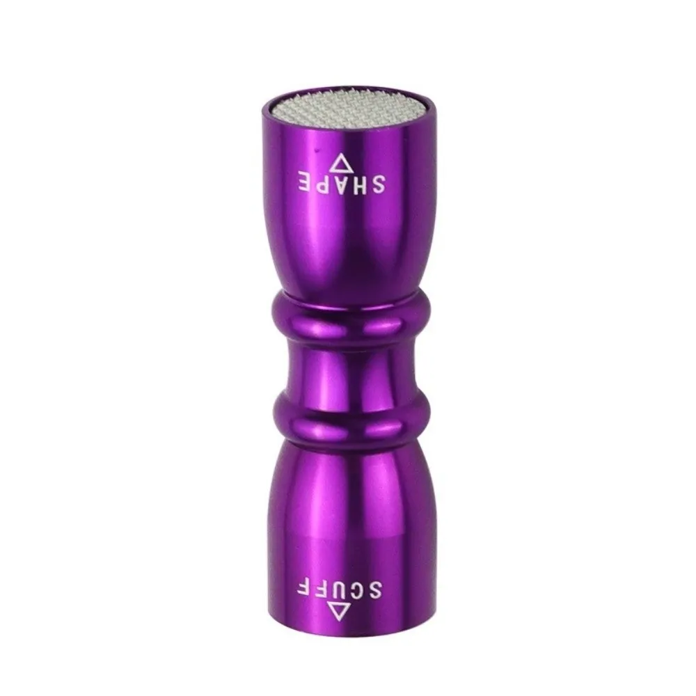 Billiard Accessories 3 in 1 Tip Mate Shaper Purple 7CM Tip Shaper Scuffer 3 in 1 Billiard Cue Tool Pool