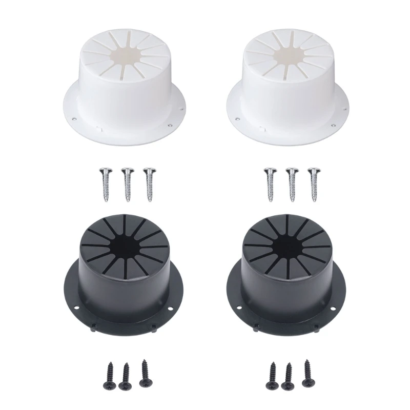 Travel Trailer Cable Access Hatches with Hinged Cover and Sliding Panel for Orderly Power Cord Passage at the Vehicle Body H9EE