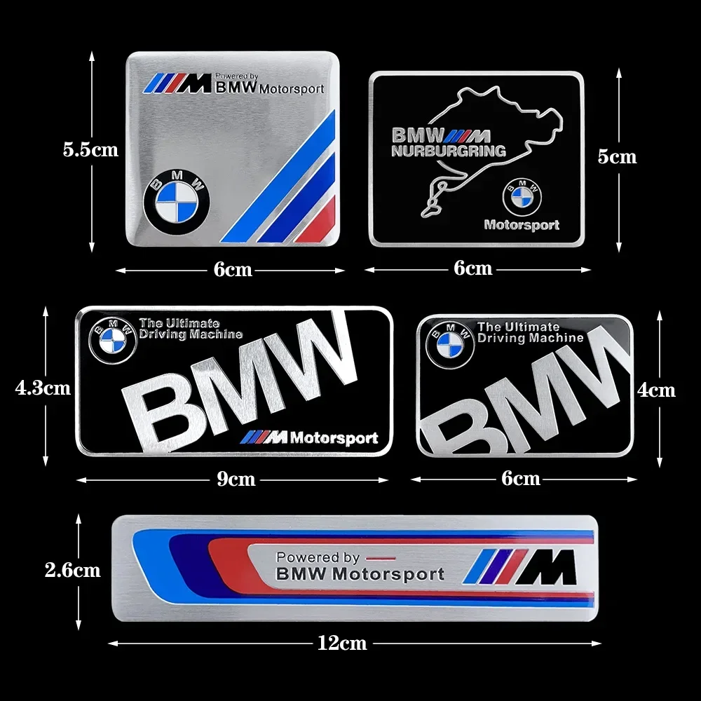 New Car Styling 3D Metal Sticker Emblem Badge BMW X3 F25 E83 G01 X1 E84 E34 X5 E30 E70 F15 E53 F48 F32 E61 F11 F22 F30 F31 F36