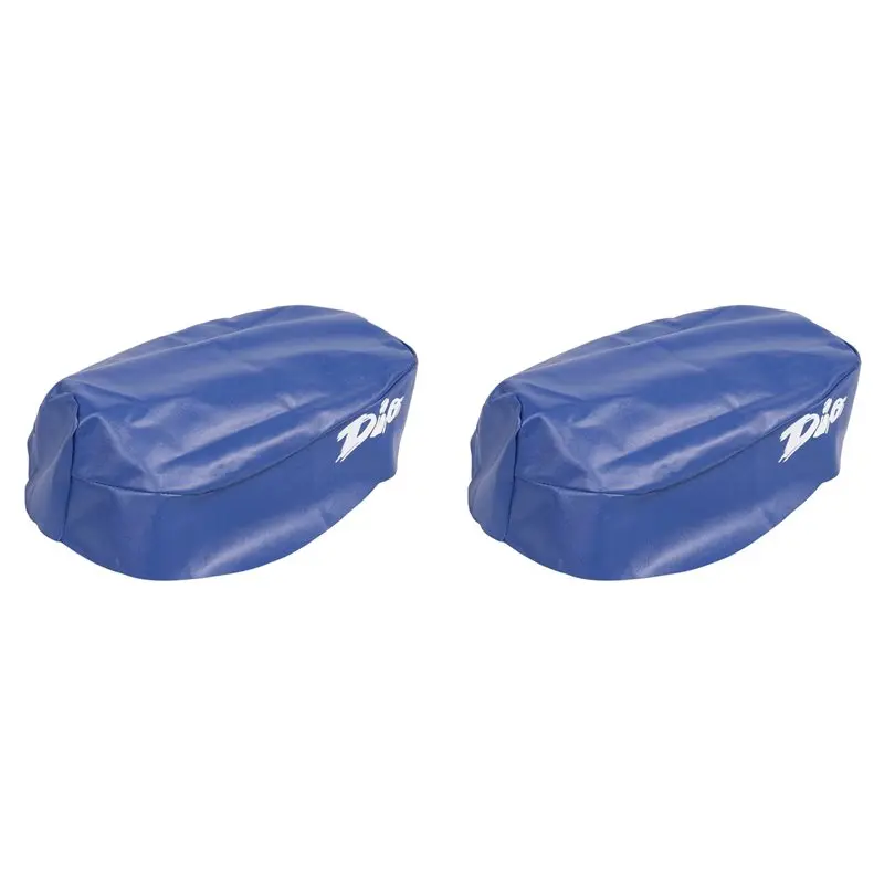Authentic 2X Motorcycle Seat Cover Imitation Leather Seat Cover For Honda DIO AF17/AF18 Motorcycle Modification Blue