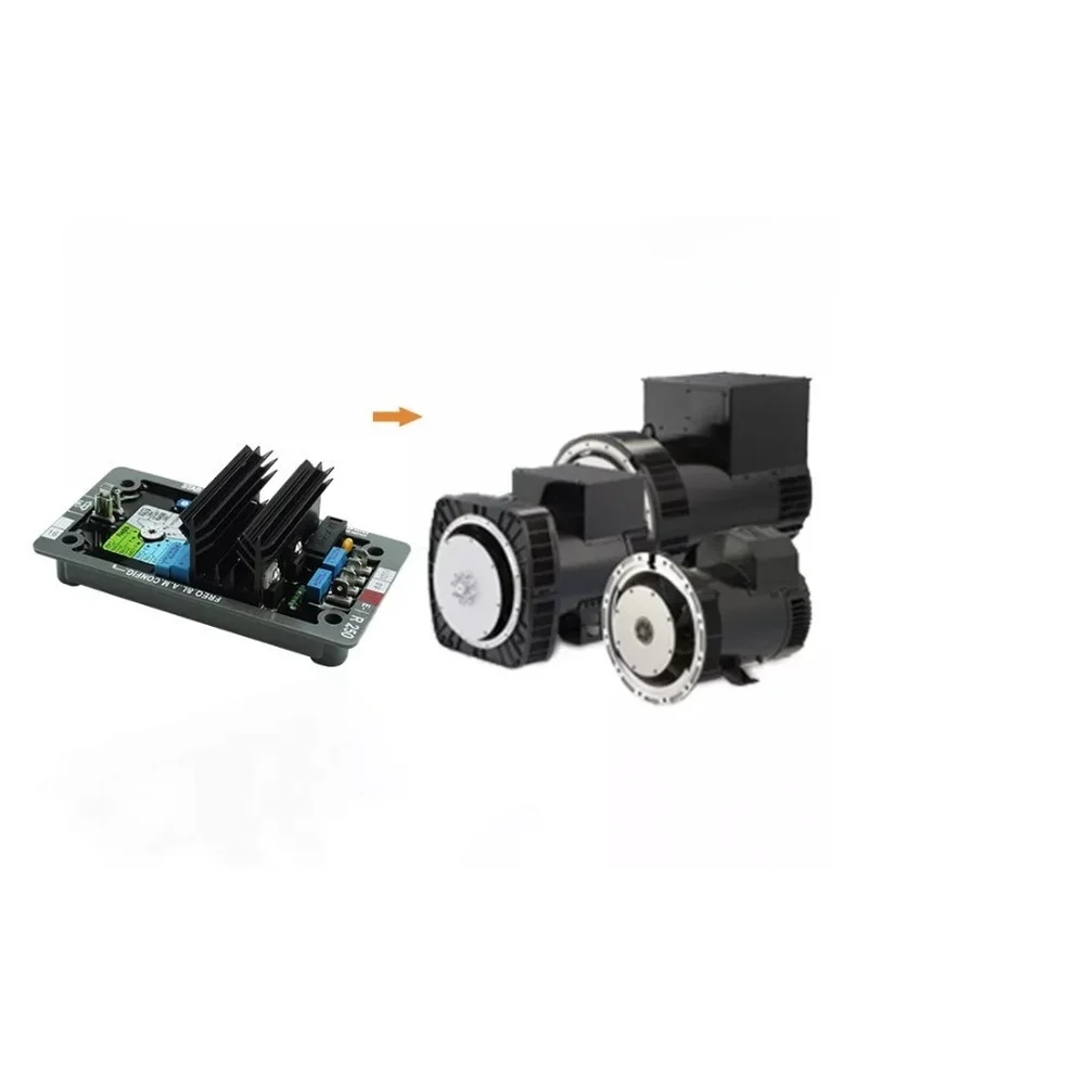 For AVR R250 Replacement Board Designed for Generator Applications Requiring Reliable Voltage Regulation Functionality
