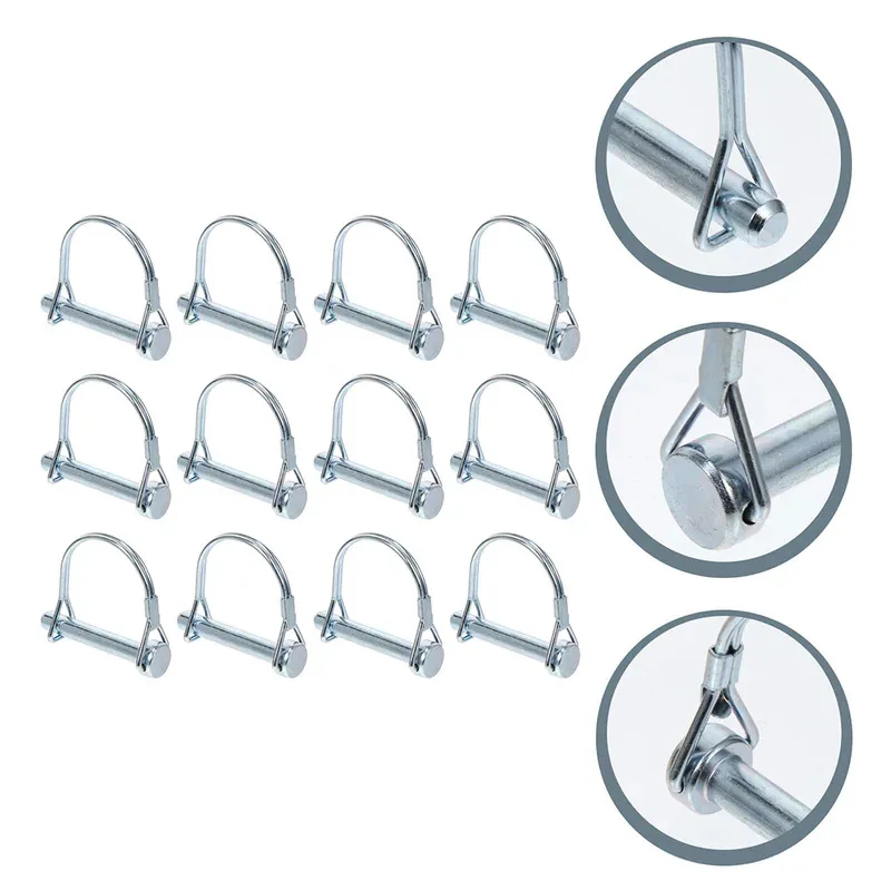 

12 шт. стопорный штифт, арка прицепа, квадратная предохранительная муфта из углеродистой стали, фиксирующий вал сцепного устройства, быстроразъемный механизм для позиционирования на ферме