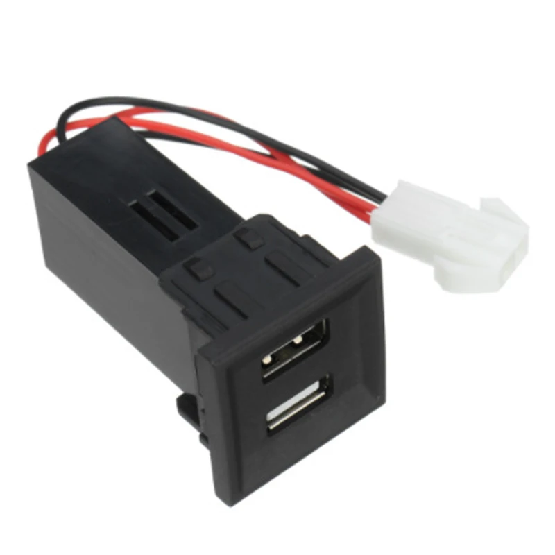 Caricatore per presa per auto Dual USB 3A 12-24V caricatore per adattatore di alimentazione per auto USB promozionale a LED per caricatore per auto