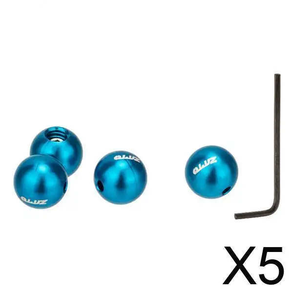 

5x Premium Bike Cable End - Sleek Aluminum Crimps for Cycling Gear