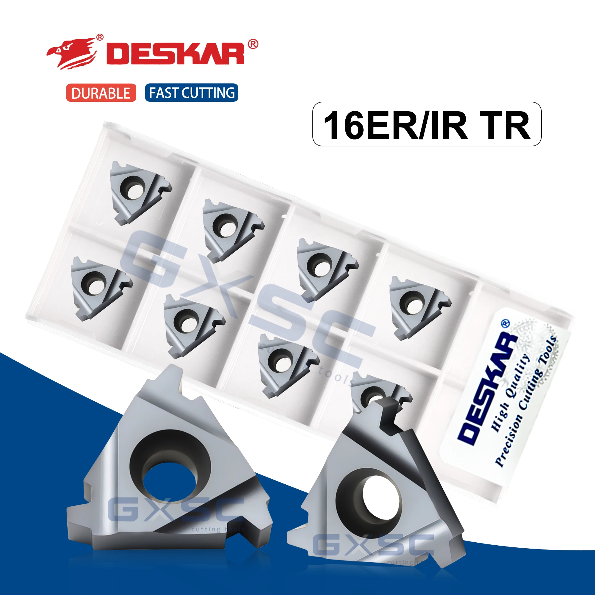 

Обработка с ЧПУ Резьбовое лезвие 16 ER/IR 1,5 TR 16 ER 3.0 TR LDA 16 Серия ER/IR Общие материалы Резьбовое лезвие Инструменты для обработки деталей