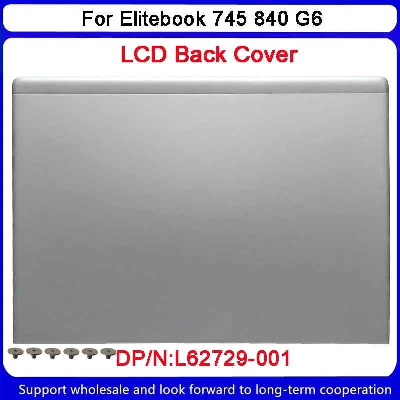 New For HP Elitebook 745 840 G6 LCD Back Cover Lid L62729-001 Silver