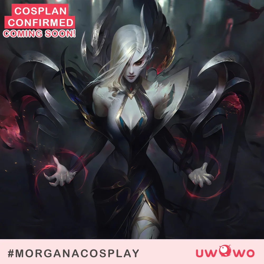 PREVIEW Coupon UWOWO League of Legends/LOL: Coven Morgana Cosplay Costume