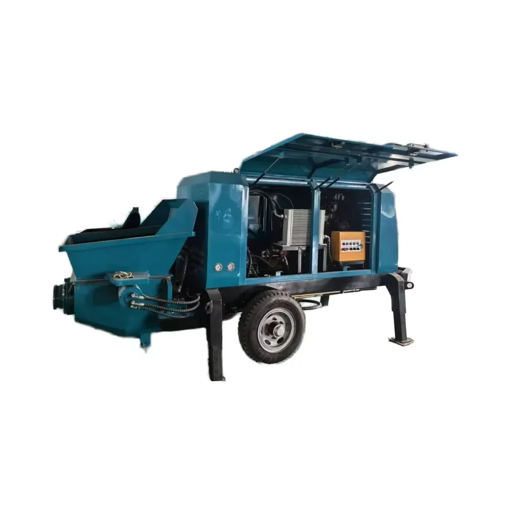 YG Customized China Supplier's Trailer Concrete Pump Machinery High Quality Concrete Pumps