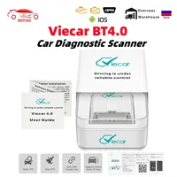 Viecar ELM327 V1.5 Bluetooth 4.0 For IOS For Android PIC18F25K80 ODB2 Scanner Auto Tools ELM 327 V1 5 OBD 2 OBD2 Car Diagnostic