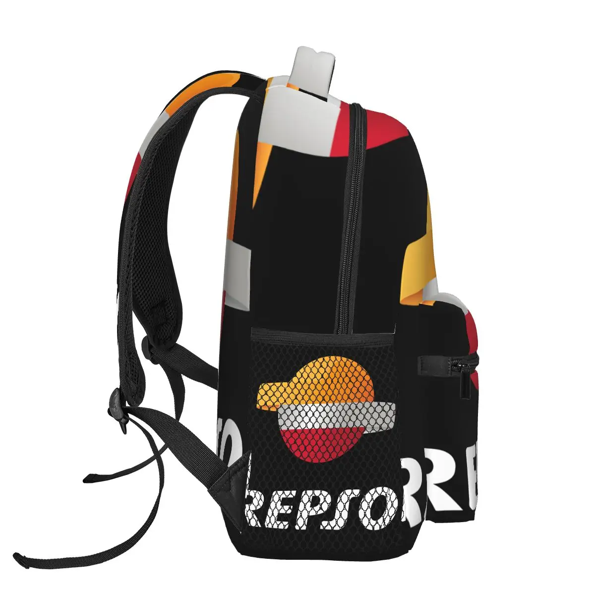 Repsol Casual Unisex Mochila, Estudantes, Lazer, Viagem, Computador