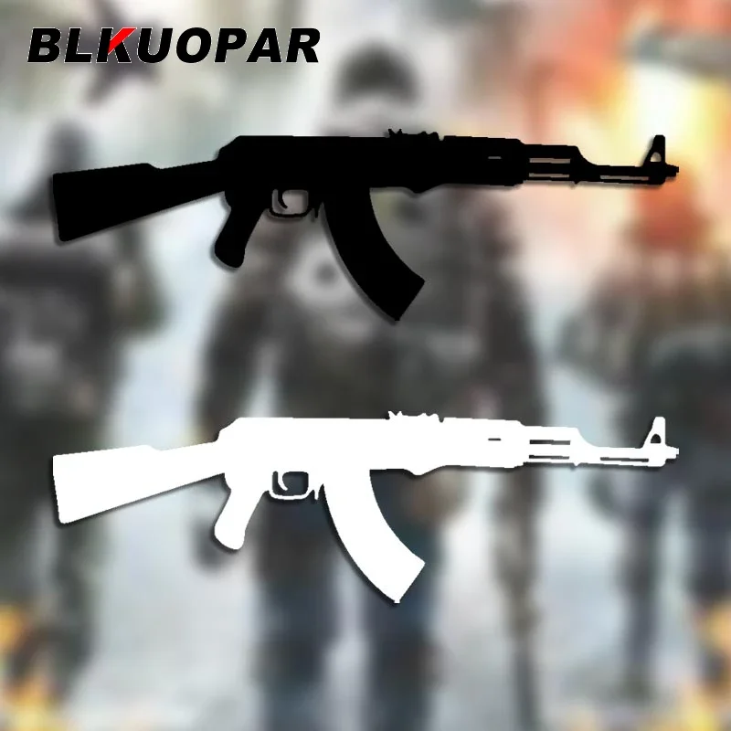 BLKUOPAR AK47 G36C M4A1 SIG MPX Car Sticker Original Personalized Decal Scratch-proof Waterproof Refrigerator Vinyl Car Wrap