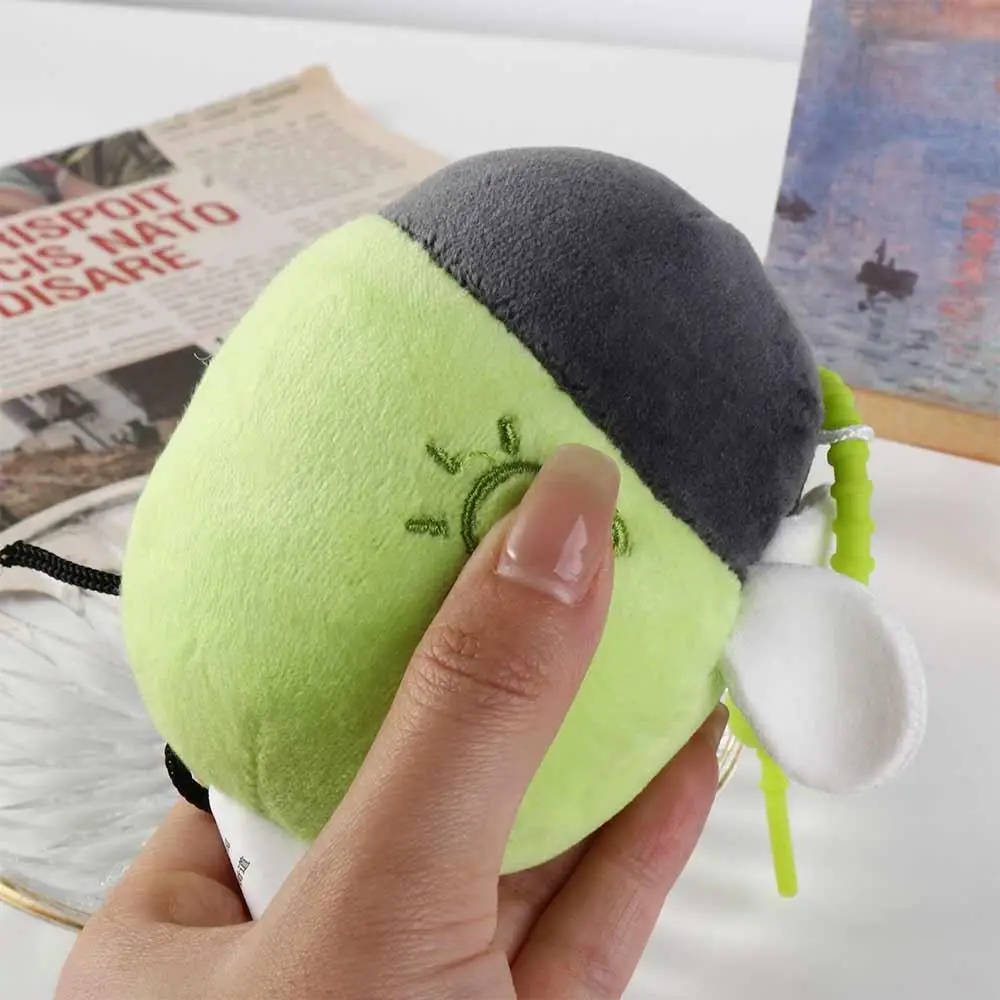 Firefly Firefly Keychain Glowing Cartoon Light-emitting Firefly Pendant Ins Cartoon Light-emitting Firefly Keyring