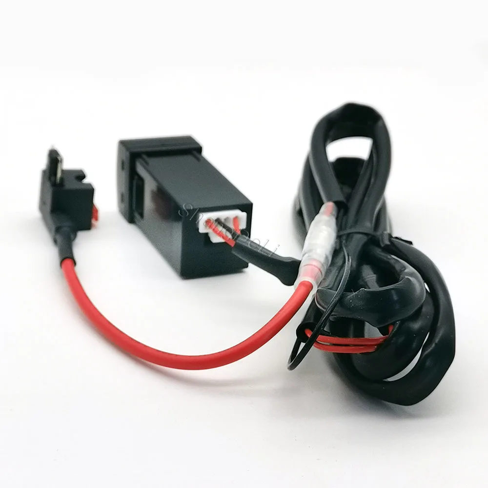 12 فولت/24 فولت سيارة USB QC3.0 Type-C PD المزدوج منافذ شاحن الهاتف المقبس صالح لتويوتا هايلاندر لاند كروزر ل برادو 150 Rav4 كامري #6