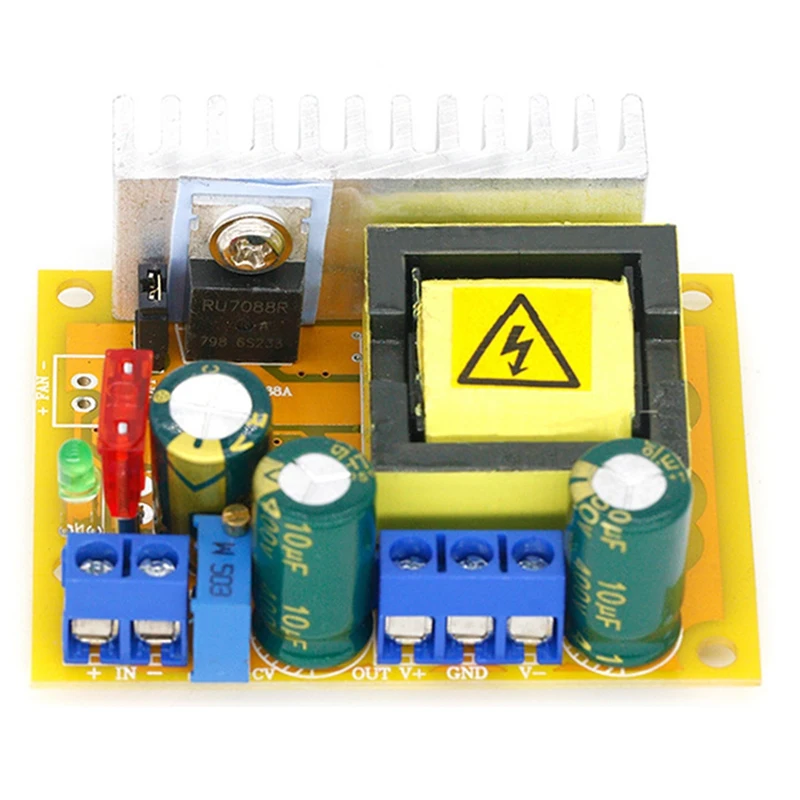 

8-32V To 45-390V DC-DC Boost Converter Step Up Power Supply Module High Voltage ZVS Capacitor Charging Board