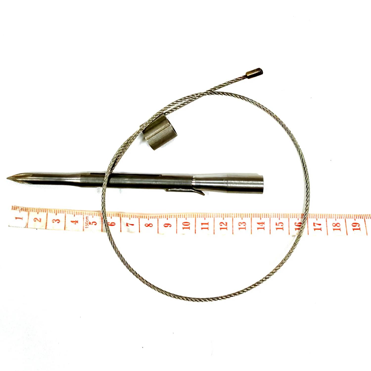 Multi Size Fishing Spear Thread Shaft Sliding Tip Parts M7 M8 5/16x24 Replacement Tackle Accessory  Outdoor Recreational Angling view 3