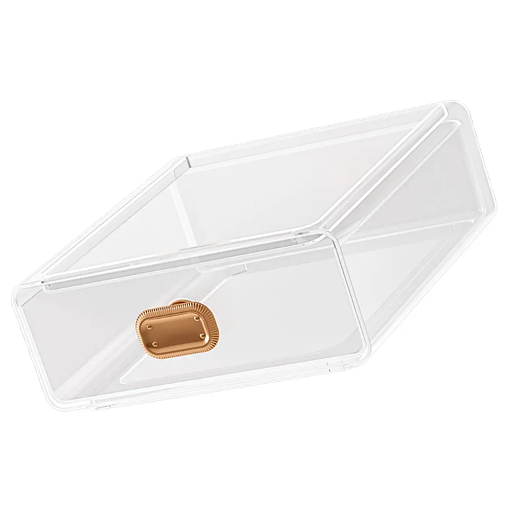 

Desk Organizer Transparent Storage Box Versatile Case Plastic Drawer Organiser Boxes with Drawers Office