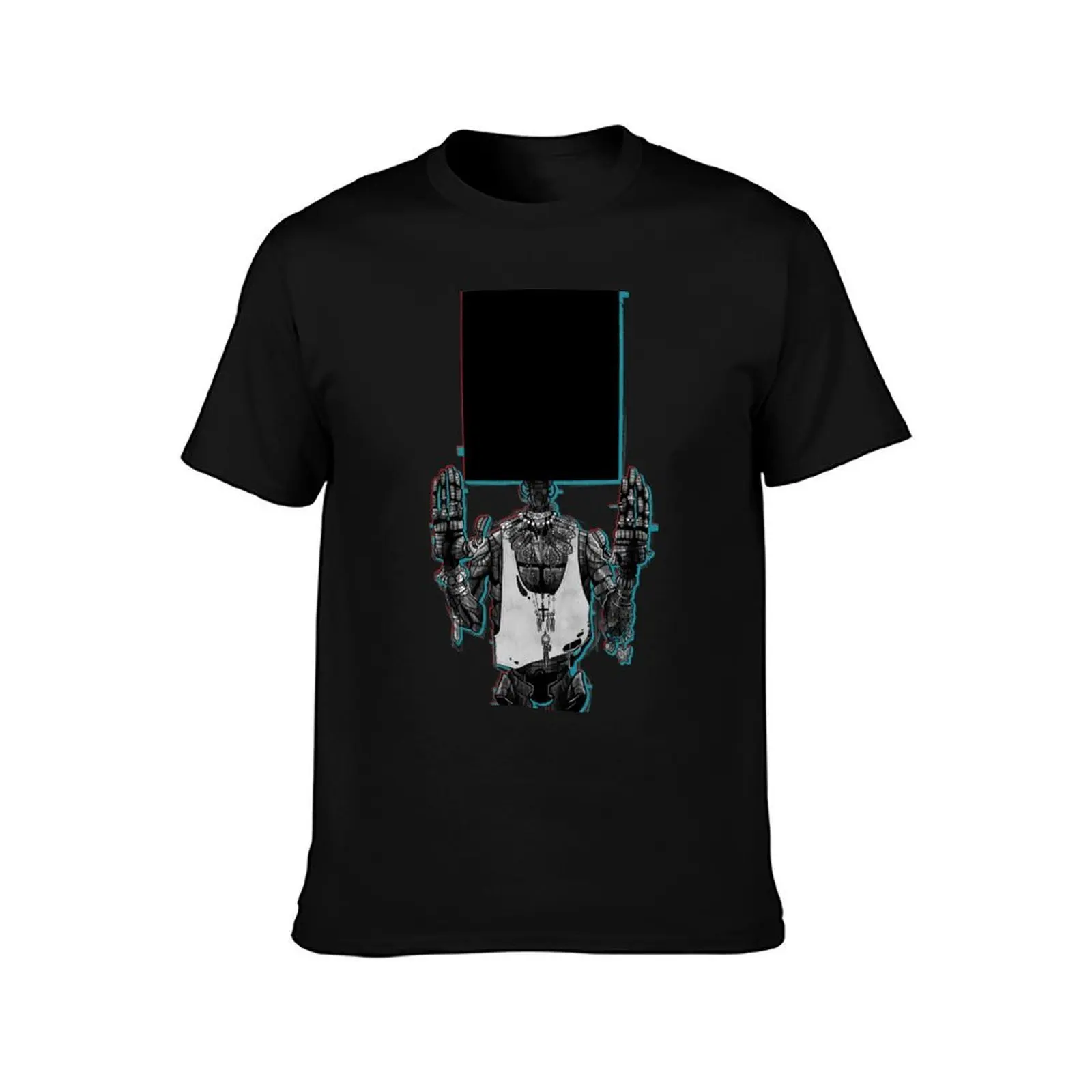 The Prophet-three dee T-Shirt, Summer Casual Cotton Tee, Oversized Streetwear Tops, Vintage Graphic Print, Unisex Men Women