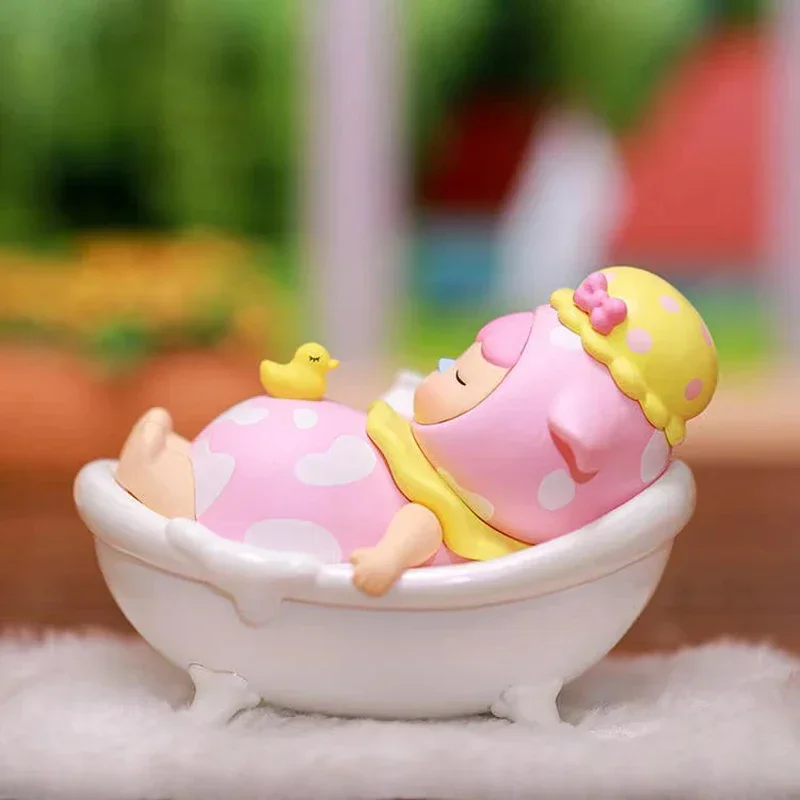 

POPMART PUCKY Elf Milk Baby Series слепая коробка-Таинственная фигурка игрушка милый аниме настольный орнамент детская серия