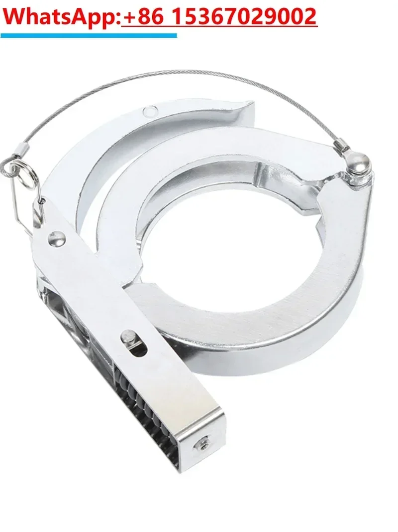 KF aluminum clamp, vacuum clamp with locking buckle, shock-absorbing and anti falling KF Trigger