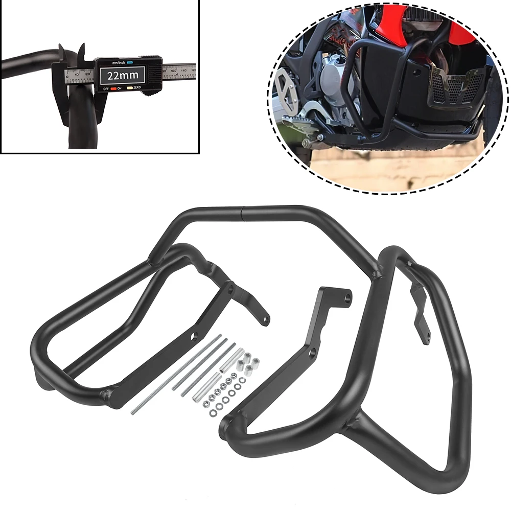 

For Honda CRF300L CRF300 L CRF 300 L 2020-2025 2024 2023 Motorcycle Highway Crash Bars Protection Engine Guard Bumper Stunt Cage