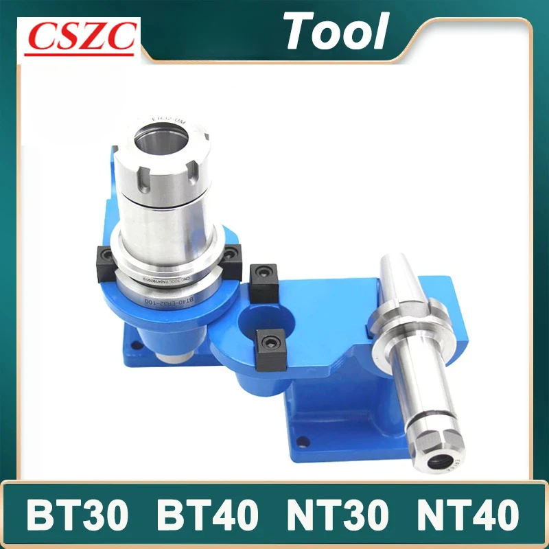 

BT30 BT40 NT30 NT40 Lock Toolholder Aluminum Integrated Light Weight Tightening Locking CNC Parts Lathe Tool Holder BT NT