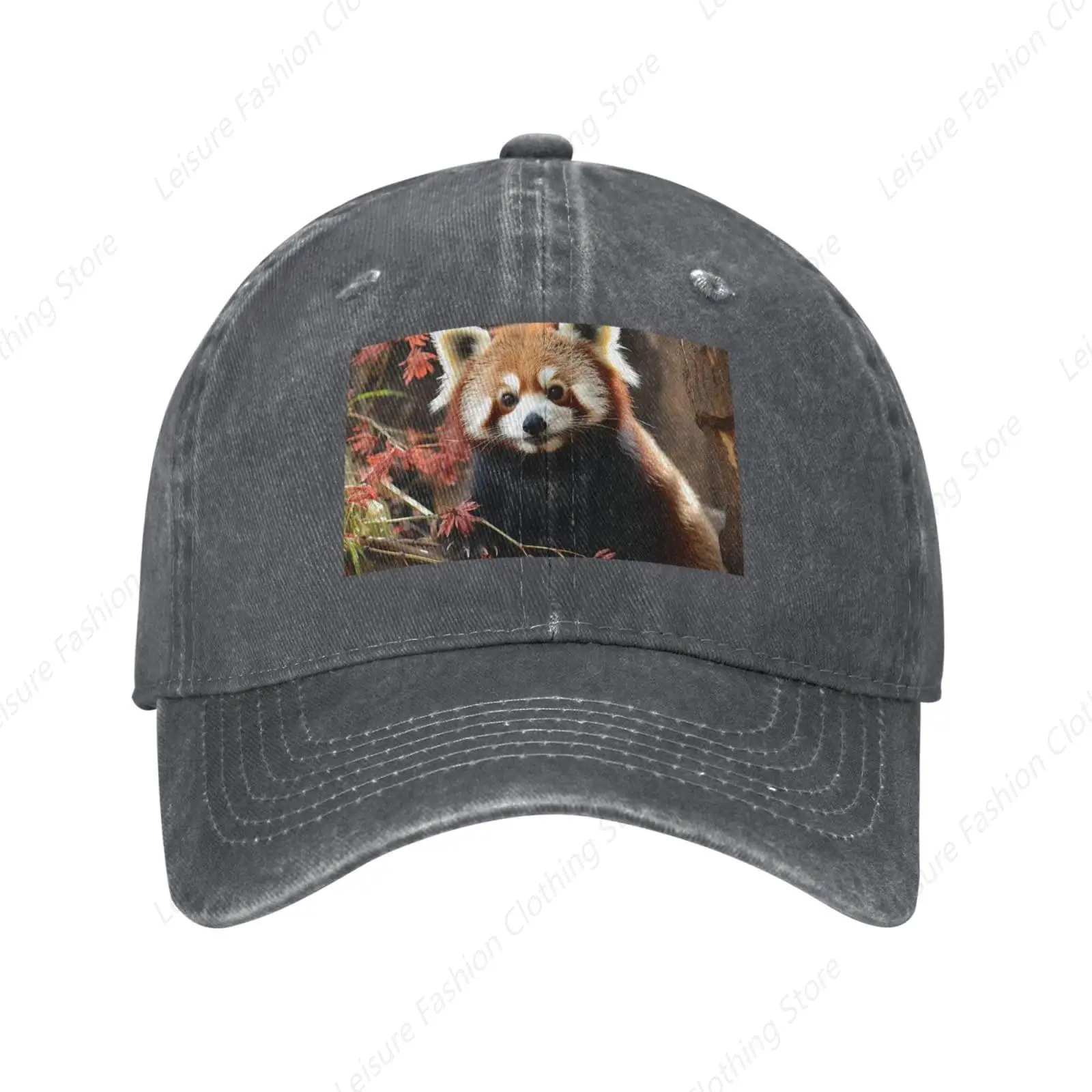 Baseball Cap Cowboy Dad Hat Red Pandas Cap Golf Baseball Caps For Men Women Adjustable Trucker Hats