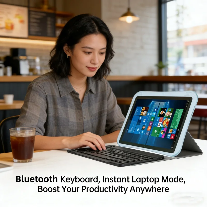 A1 Tablet PC 10.1 INCH  64 Bit Windows 10 HDMI-Compatible Dual Camera WIFI Quad Core X5- Z8350 8000 Mah 4GBRAM 64GBROM