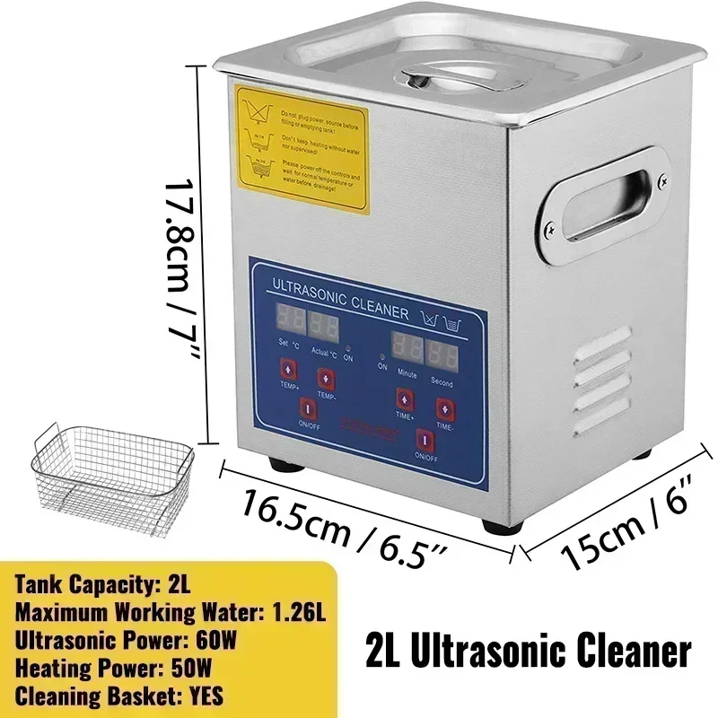 VEVOR 1.3L 2L 3L 6L 10L 15L 22L 30L Ultrasone Reiniger Lave-Dishes Draagbare Wasmachine Vaatwasser Echografie Huishoudelijke apparaten