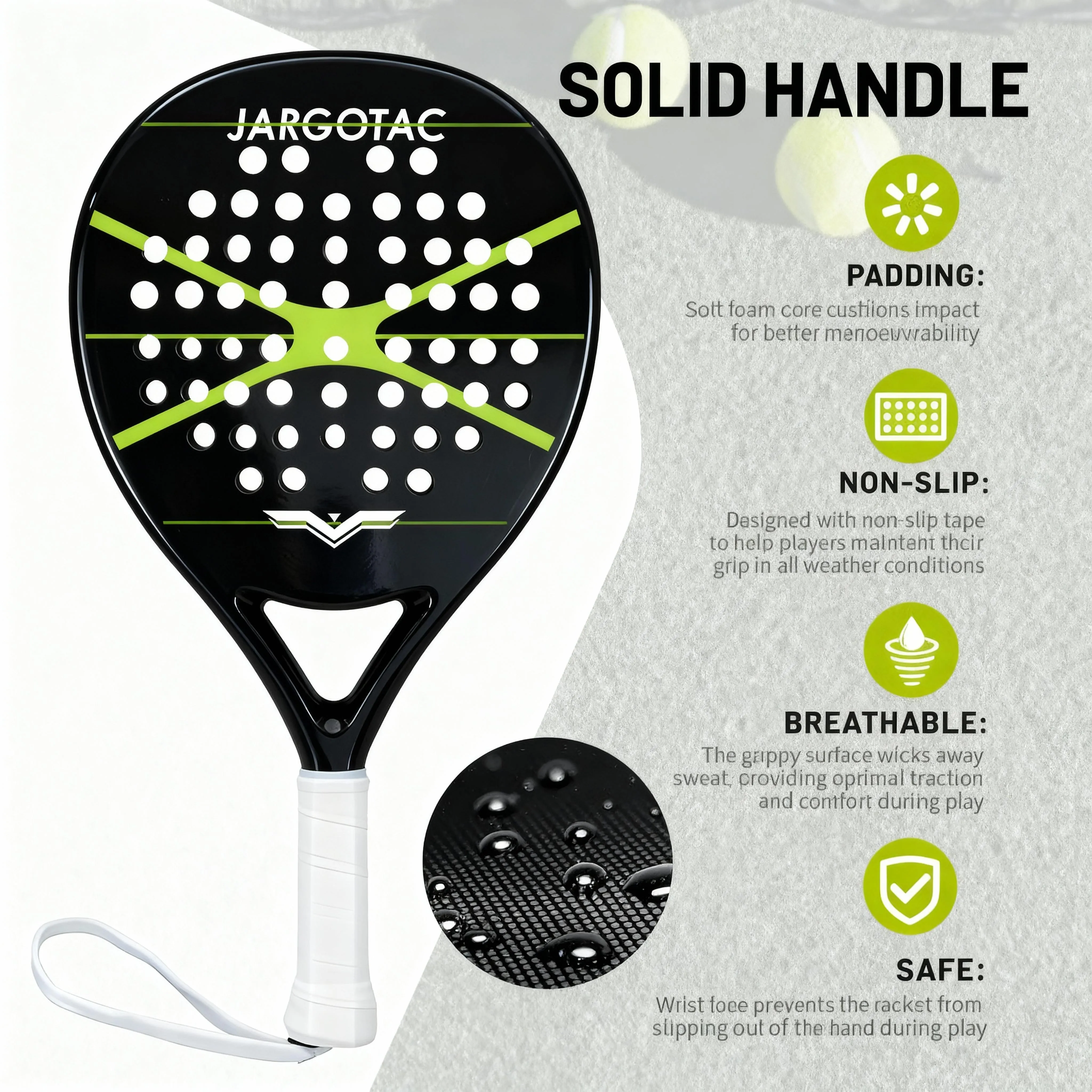 2026 STP-XSJ-13 Professional New Tech High Quality Customizable Hybrid Shape 3K/12K/18K Carbon Fiber Padel Tennis Racket