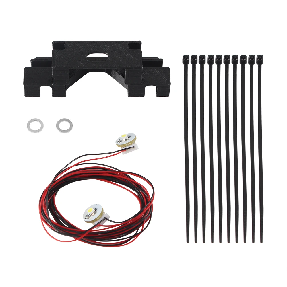 FYSETC Hotend Ugello Illuminazione Accessori per stampante 3D 24 LED di tensione Lunghezza linea 1600 mm per ENDER-3 ENDER-3 PRO ENDER-3 V2