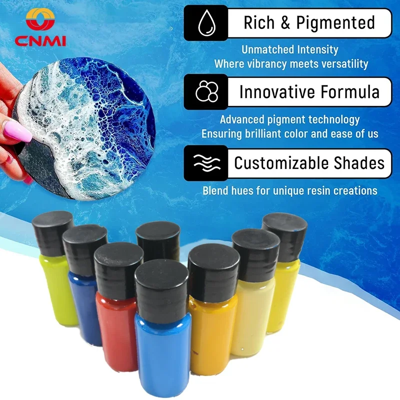 

20g CNMI High Concentration Epoxy Resin Color Paste Pigment AB Resin Colorant Dye For Jewelry Making Handmade DIY Colorant Tools