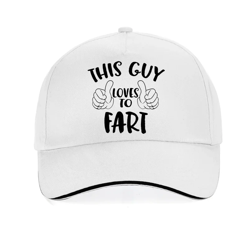 This Guy Loves Fart Mens hat Farting Poop Funny Birthday Gift Baseball Cap Harajuku pop Adjustable snapback hats