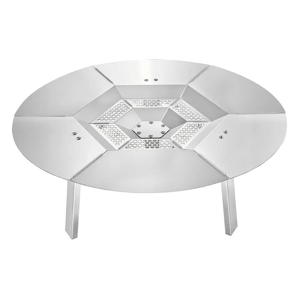 

Stainless Steel Fire Pit Heat Deflector for 25 Inch Bonfire Outdoor Fire Pits