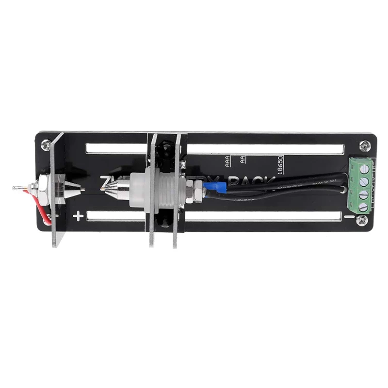 Soporte de prueba de capacidad de resistencia de batería de 4 cables, soporte de celda para 18650, 26650, 21700, AAA