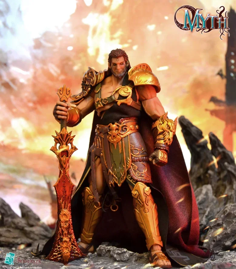 En STOCK Shinfu Toys Berserker Studios 1/12 figura de acción mito dioses Zeus Hades Poseidon Anime modelo para regalo