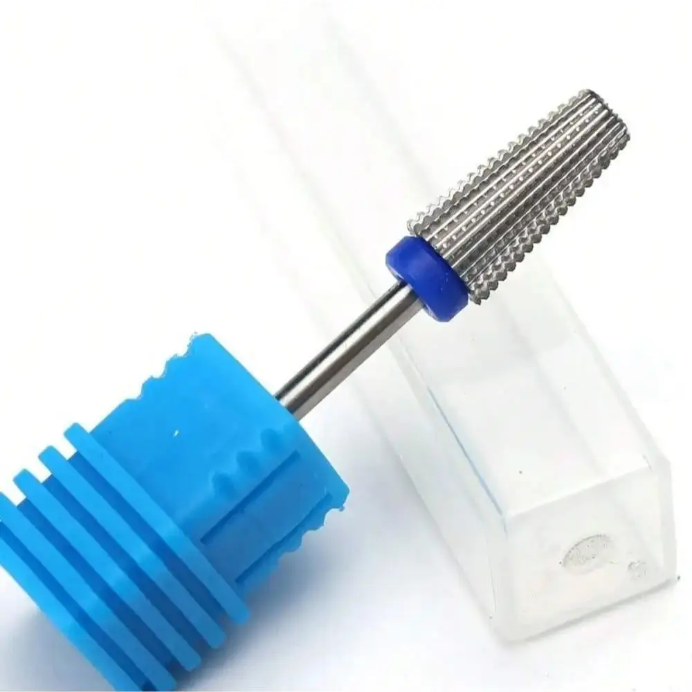 1 or 5pcs/set Tungsten Carbide Electric Nail Drill Bit Set - 3/32in Shank, Electric File Manicure Drills Accessories, 3-in-1 Bit