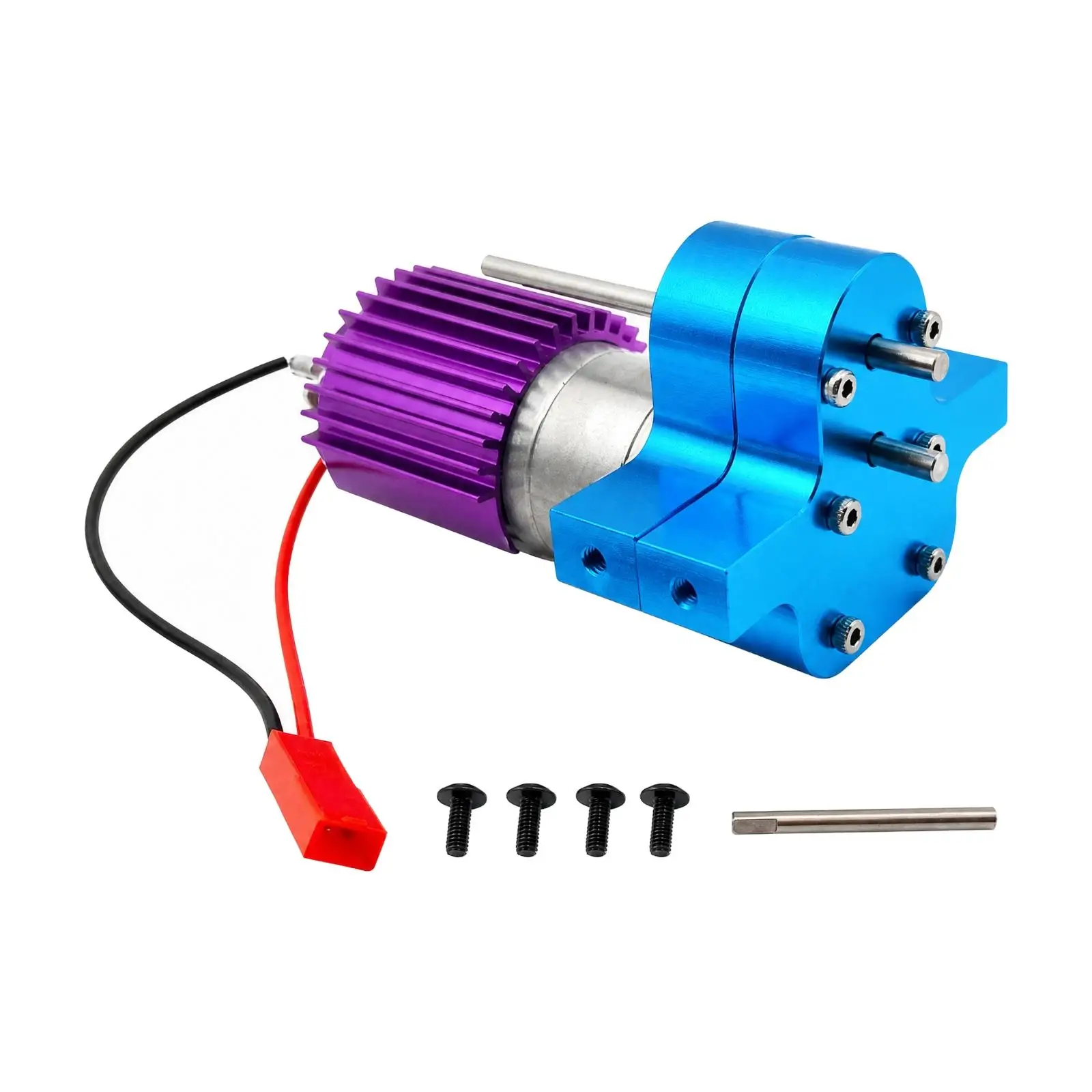 Reversible Metal Gearbox Unit for WPL B16 C14 B26 B36 Q62 RC Truck Upgrade Replacement Part