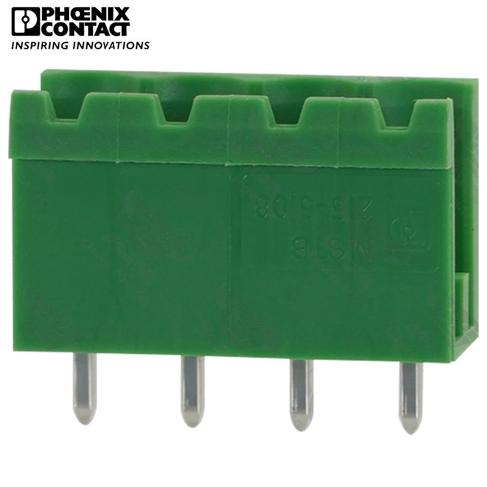 5.08mm Original Genuine Phoenix Contact Connector PCB Pluggable PLUG-IN Terminal Block 4 Pin MSTBV 2.5 G 5.08 1758034 12A 320V